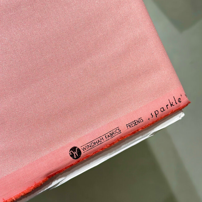 Windham Sparkle Cotton glitter Blush