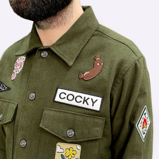 Dicks don't lie Strijkapplicatie trouser snake