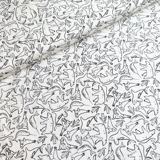 Art Gallery Cotton arctic winter polarfriends