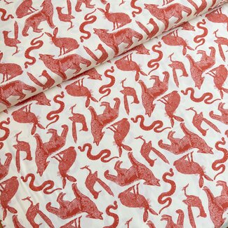 Art Gallery Cotton tumbleweed creamy animals