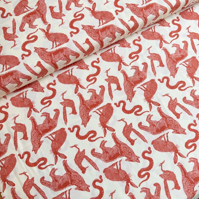 Art Gallery Cotton tumbleweed creamy animals