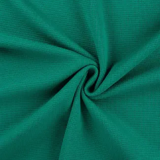 De Stoffenkamer Tricot Waffle - bright green