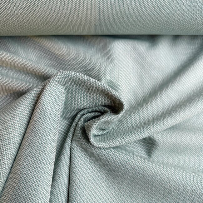 De Stoffenkamer Canvas Two Tone - mintgreen