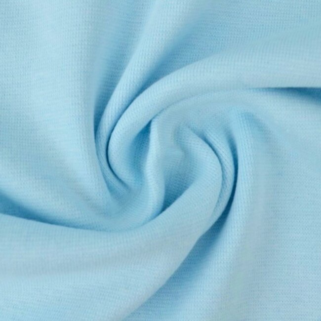 De Stoffenkamer Boordstof Lichtblauw