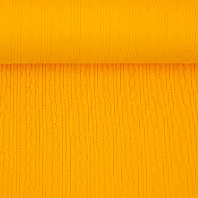 Ajour Tricot Pointelle lines - sun