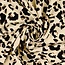 Poplin Viscose  leopard sand