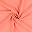 De Stoffenkamer Seersucker Viscose - uni coral