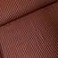 De Stoffenkamer Double Gauze Tetra double stripes brown rust
