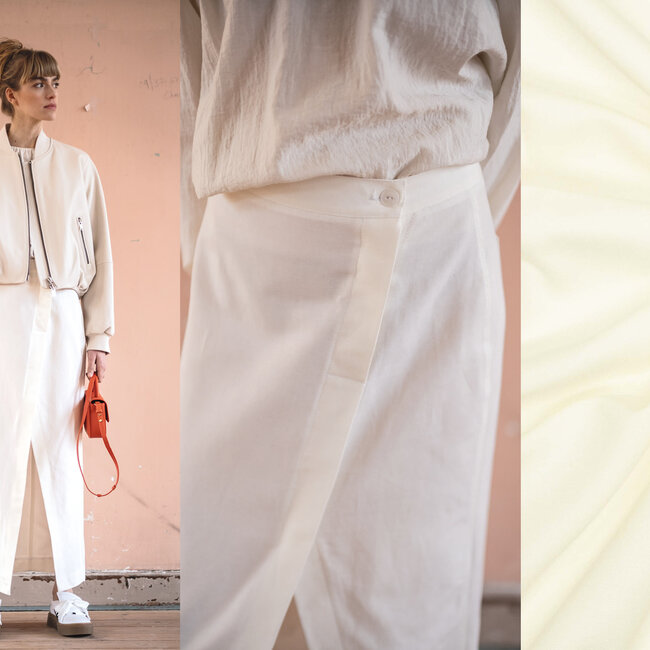 Fibre Mood Trench Cotton mix waterproof -  off white