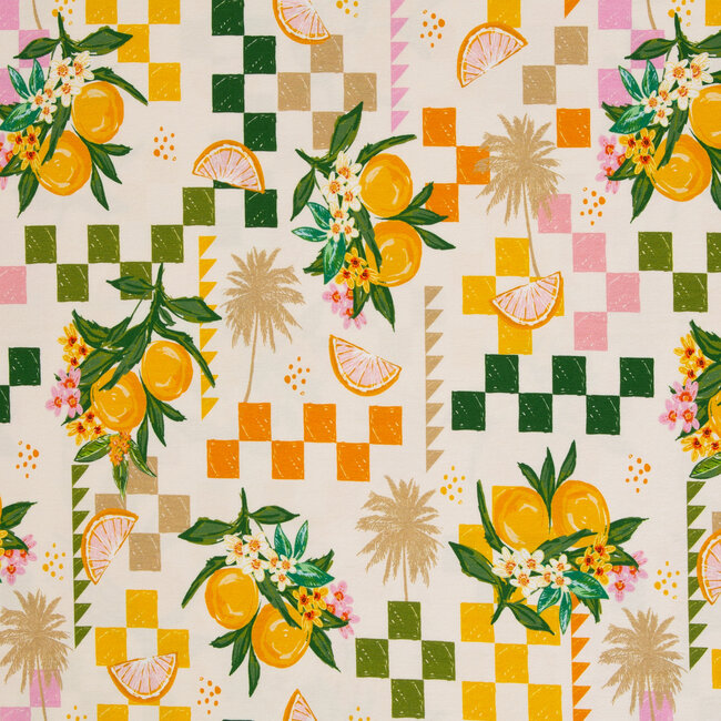 Tricot oeko-tex -  citrus