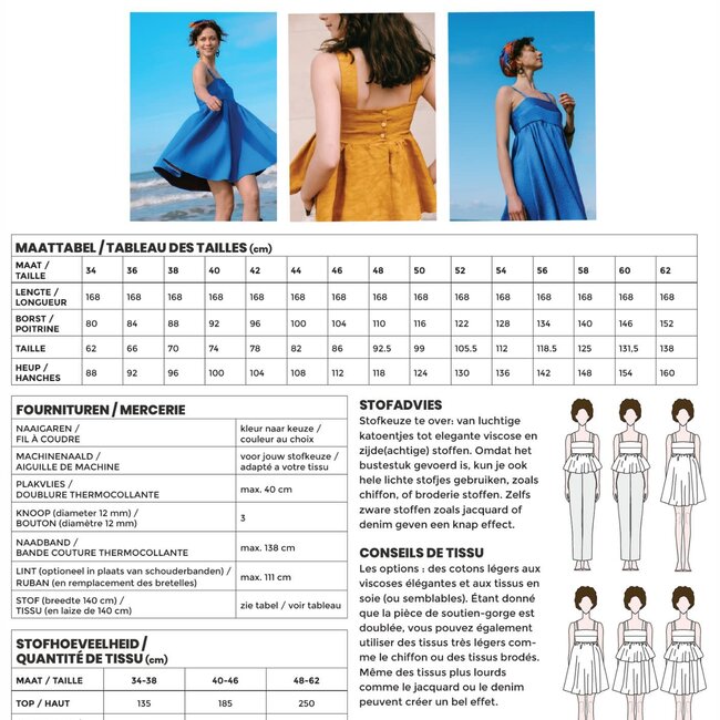 Notches Kaiko Top - Jurk