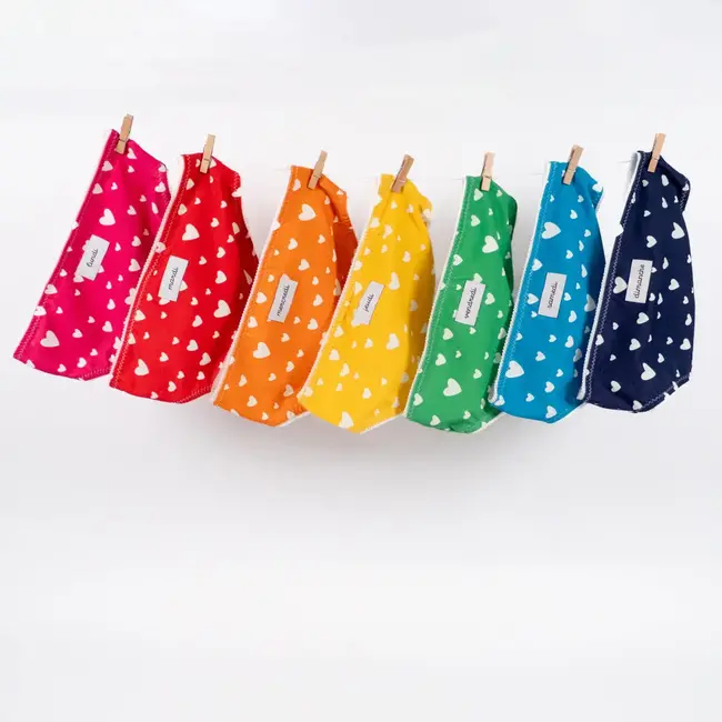 IKATEE Labels 7stuks - la semaine