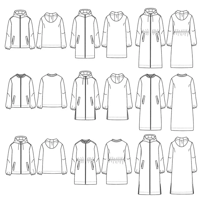 IKATEE Quimper Parka - regenjas