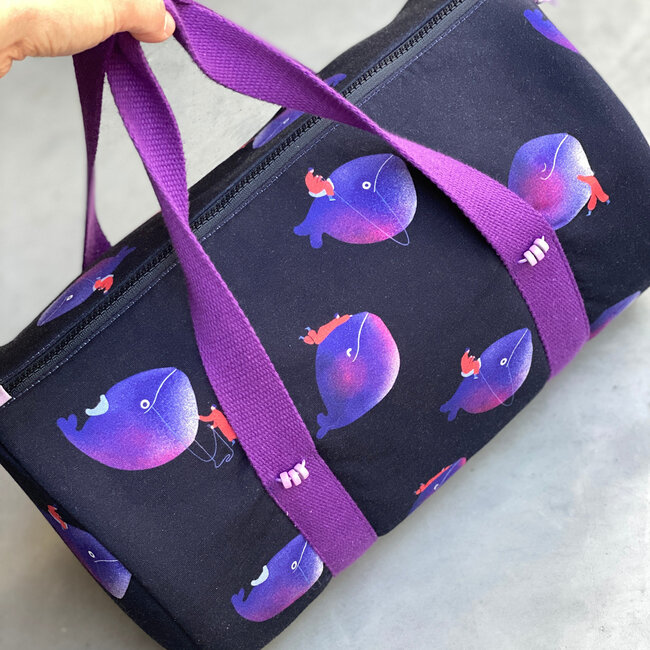 Capsule Fabrics French Terry - Abstract - Whalers