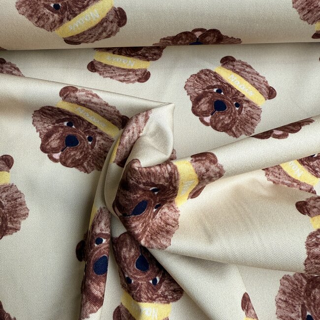 Capsule Fabrics Canvas Gabardine Twill - verjaardag - hondjes