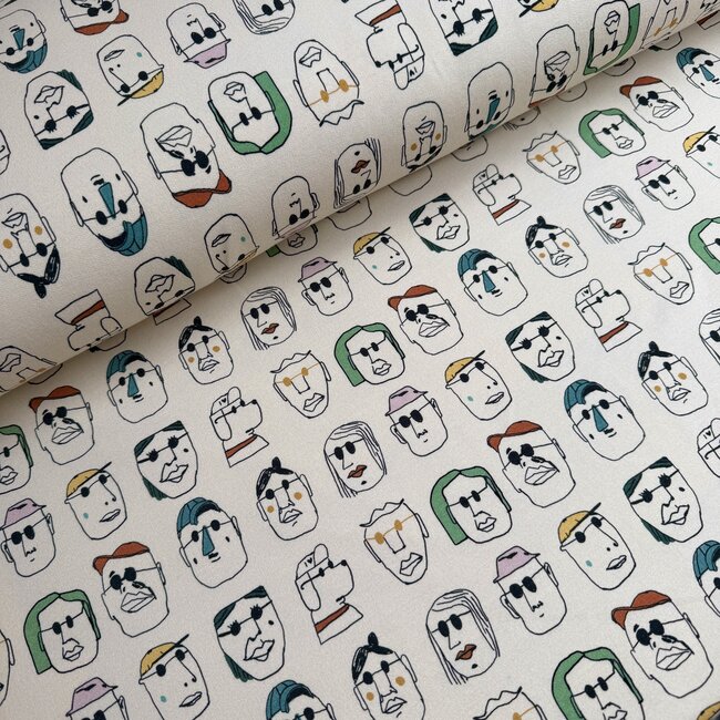 Capsule Fabrics French Terry - Tourist - Sunglasses