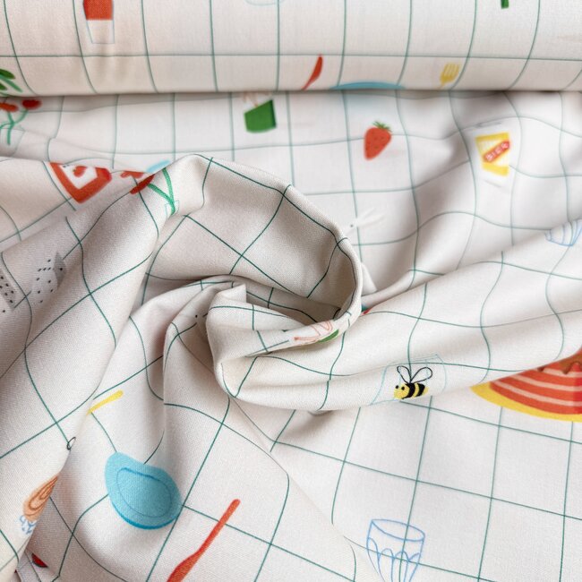 Capsule Fabrics Cotton Poplin - verjaardag - picnic