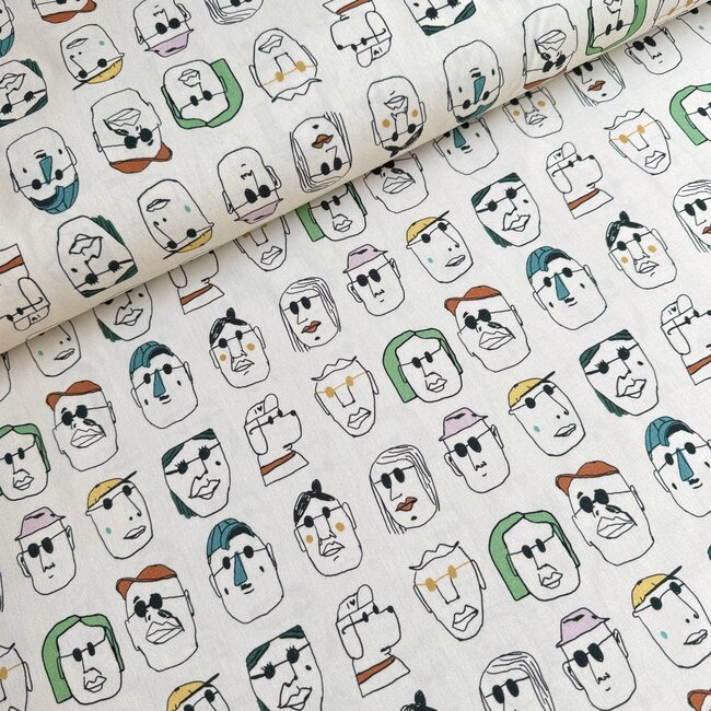 Capsule Fabrics Cotton Poplin - tourist - sunglasses