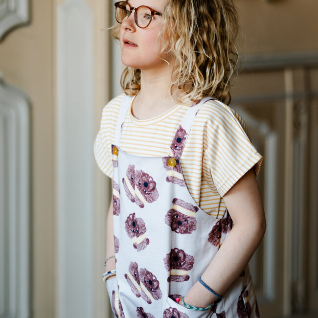 Capsule Fabrics Canvas Gabardine Twill - verjaardag - hondjes