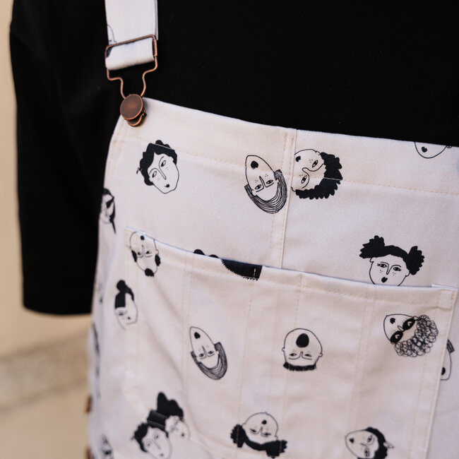 Capsule Fabrics Canvas Gabardine Twill - verjaardag - heads