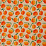 De Stoffenkamer Stevige katoen  Canvas fruit - oranges