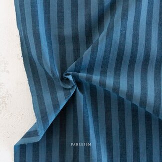 Fableism Woven cotton - Sun Stripes Nightfall