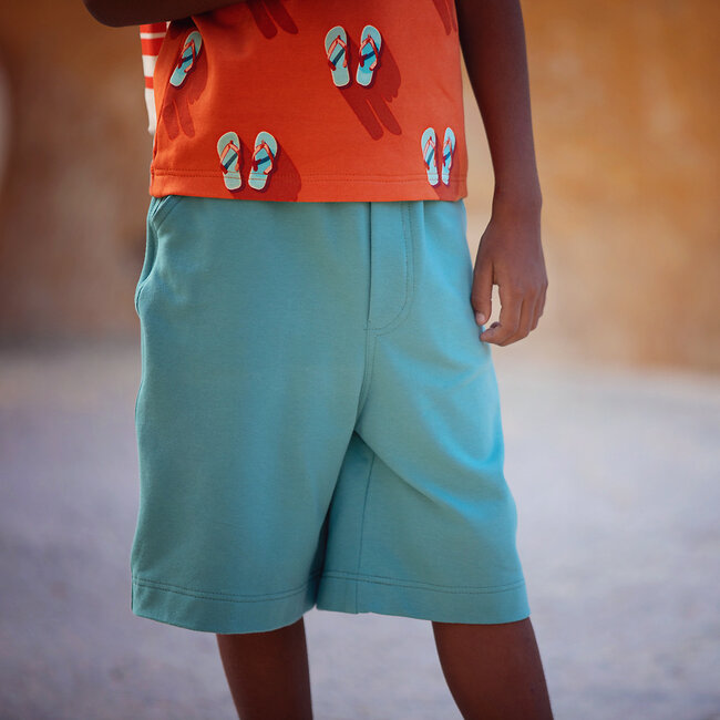 See You At Six SYAS French Terry UNI Stoffig Turquoise