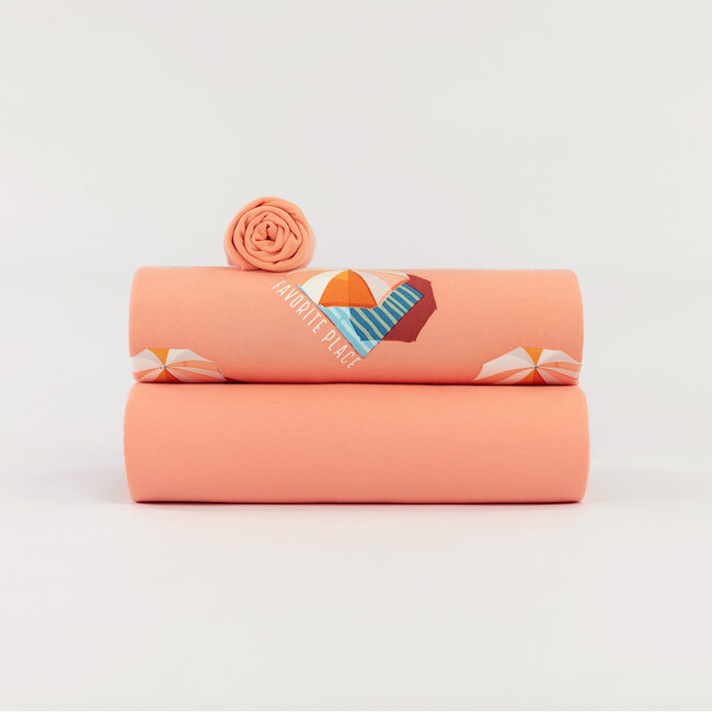 See You At Six SYAS French Terry UNI Papaya Punch Roze