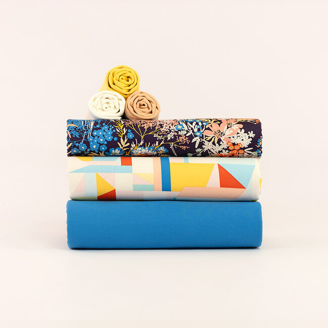 See You At Six SYAS Ecovero Viscose Satijn Wild Flowers