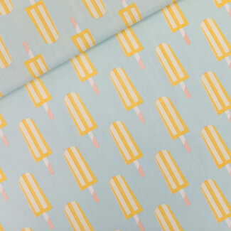 See You At Six COUPON 0,80m - SYAS poplin katoen - Popsicles