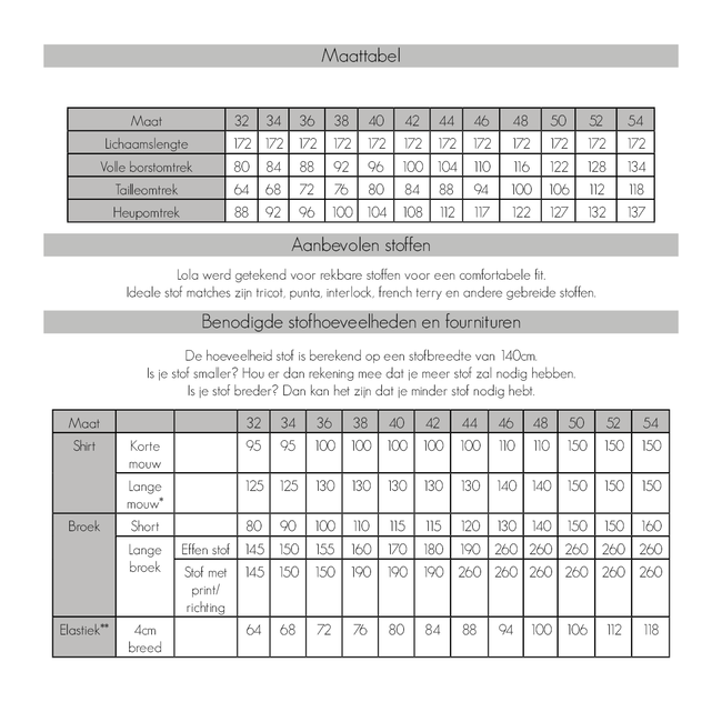 Bel’Etoile Lola Loungewear kids & dames