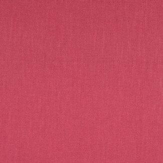 De Stoffenkamer Washed Linen uni - old raspberry