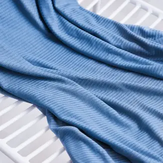 MeterMeter Derby Tencel Ribbed Jersey - bright blue