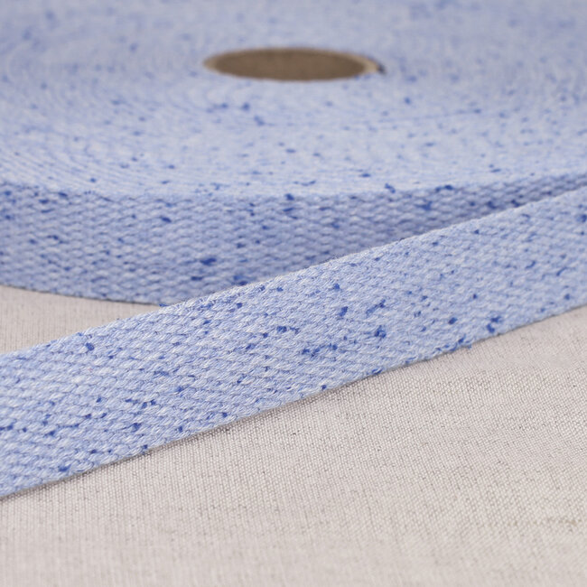 De Stoffenkamer Tassenband 30mm - spikkel sky