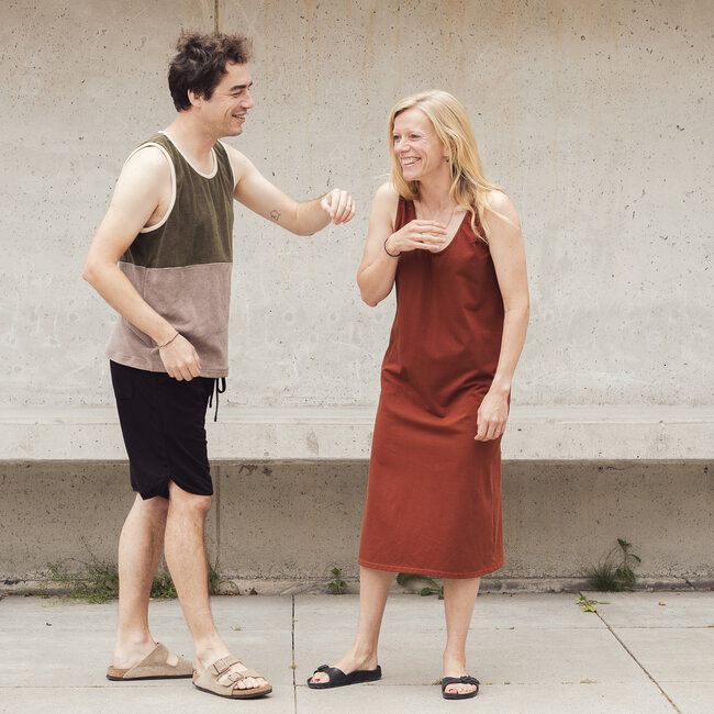 WISJ Papieren patroon MARCEL top / jurk