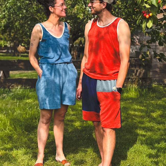 WISJ Papieren patroon MARCEL top / jurk