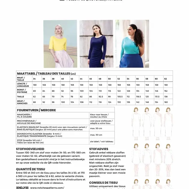 Notches Moriko dress