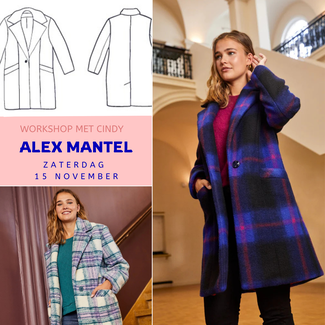 Workshop winterjas Alex dames Di. 21/10 en 4/11