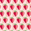 Gelamineerde katoen - strawberries pink