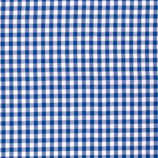 De Stoffenkamer Cotton Poplin 1cm vichy royal