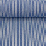 De Stoffenkamer Cotton Denim mini Stripes - mid blue