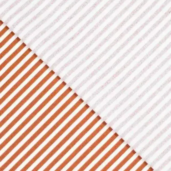 Fibre Mood Cotton - Stripes caramel ecru