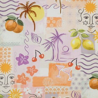 De Stoffenkamer Stevig Canvas katoen summer party