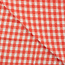 Fibre Mood Seersucker Cotton vichy Checks red 1cm