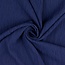 De Stoffenkamer Seersucker Viscose - uni dark denim