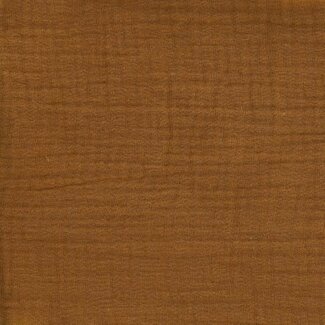 De Stoffenkamer Double Gauze Tetra Moutarde