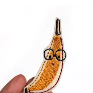 Halfbird Strijkapplicatie Slimme banaan