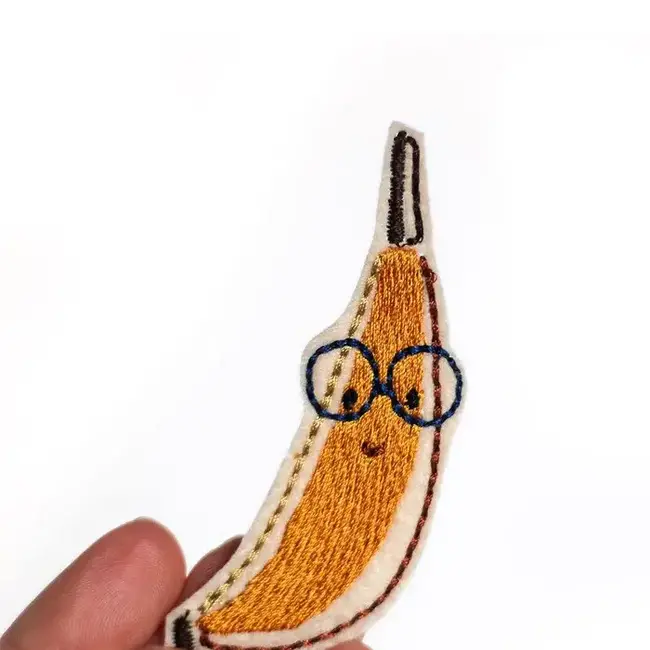 Halfbird Strijkapplicatie Slimme banaan