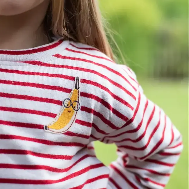 Halfbird Strijkapplicatie Slimme banaan