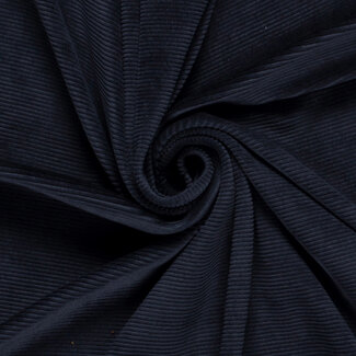 Ribbed Nicky Velours navy